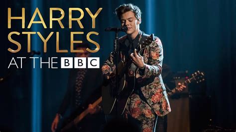 harry styles sign of the times at the bbc